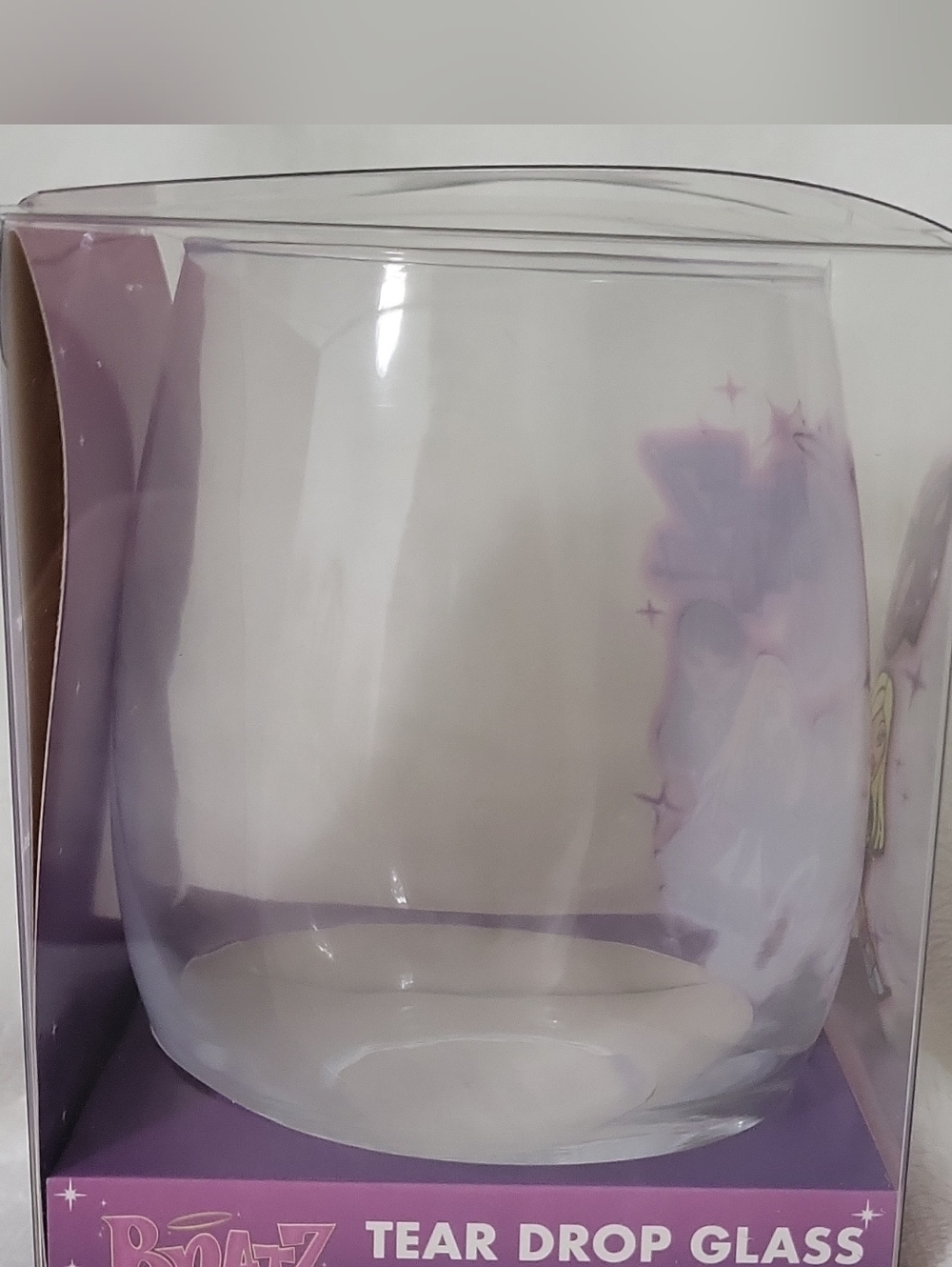 Bratz Tear Drop Glass 20 oz Glassware Purple - Picture 7 of 9